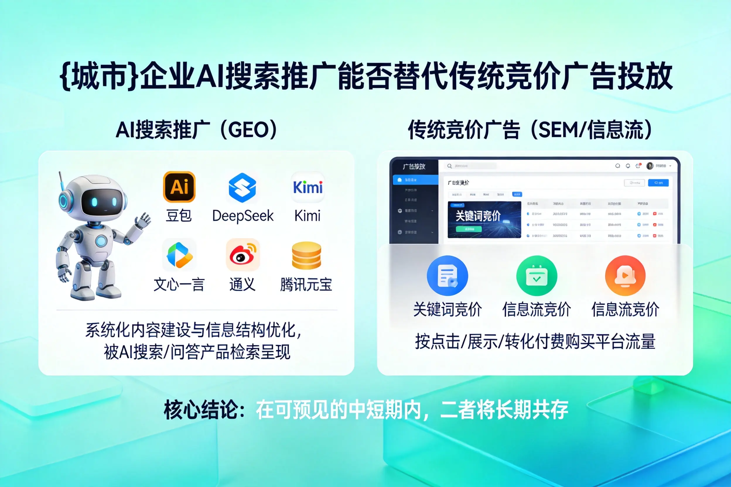 郑州企业AI搜索推广能否替代传统竞价广告投放