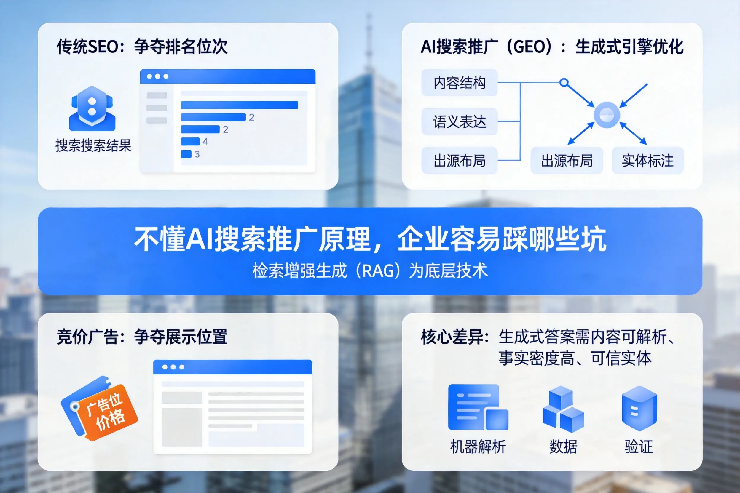 不懂AI搜索推广原理，郑州企业容易踩哪些坑