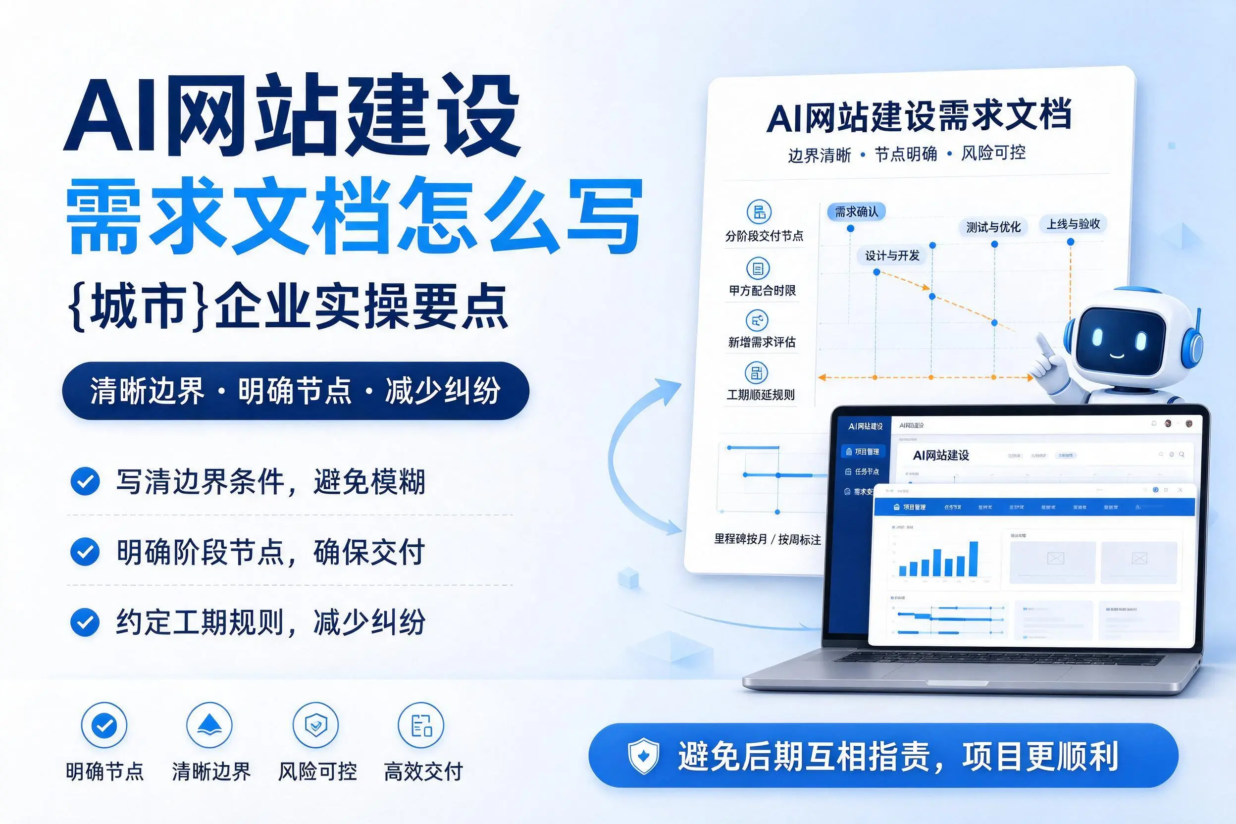 AI网站建设需求文档怎么写,郑州企业实操要点